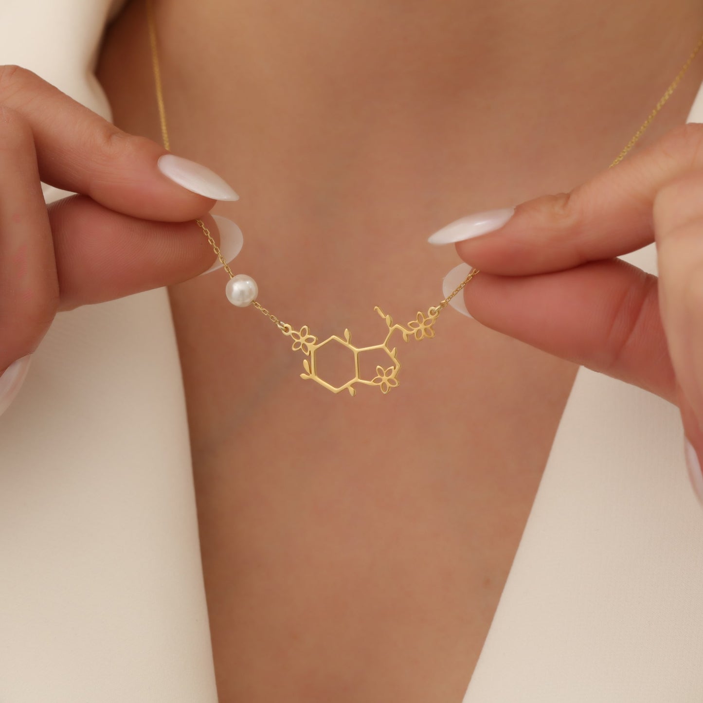 Gold Plated Seratonin Necklace