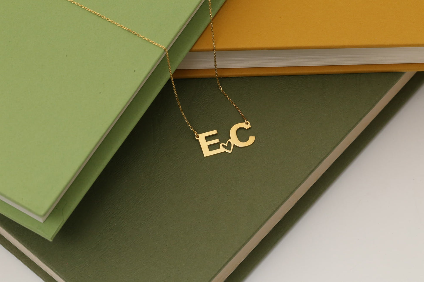 Personalized Two Inıtıals Necklace
